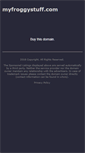 Mobile Screenshot of myfroggystuff.com
